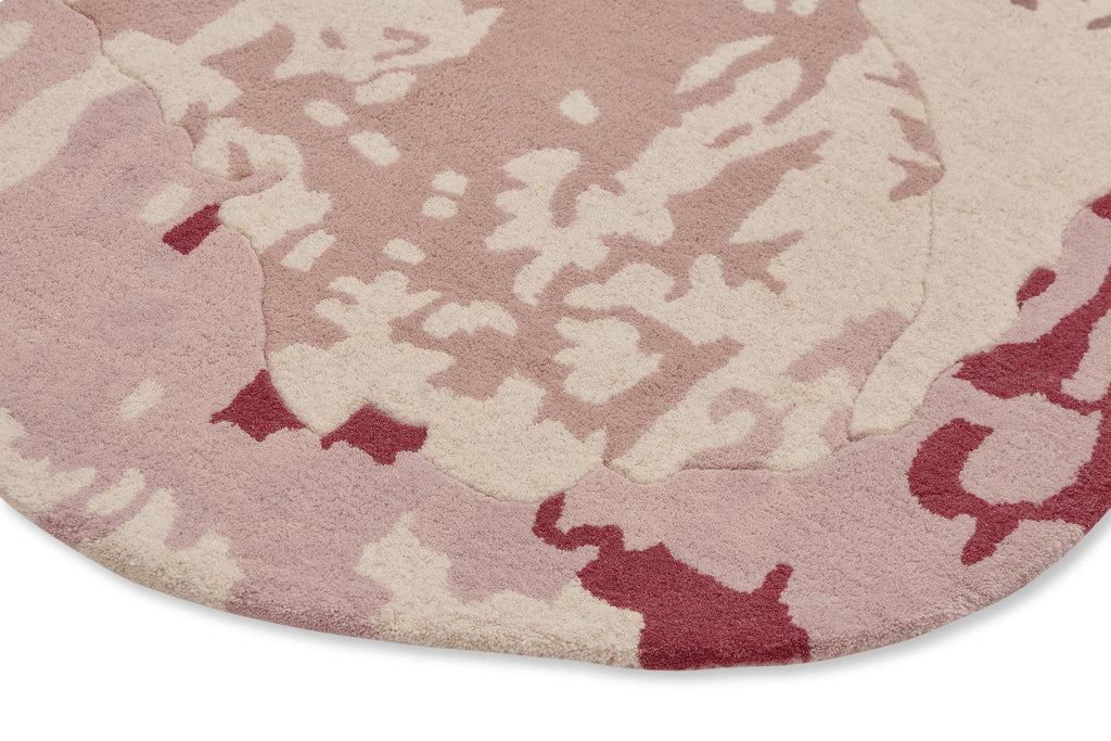 Brink & Campman Shaped Magnolia TB -Light Pink 0' x 0' Rug