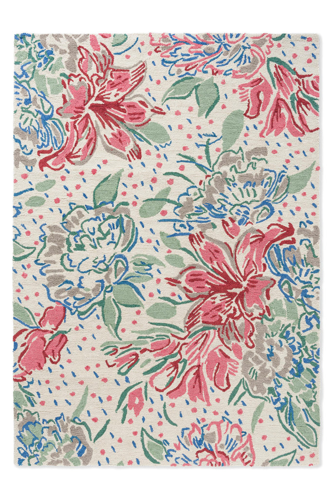 Brink & Campman Lilith LA  Poppy Red 4'7 x 6'7 Rug