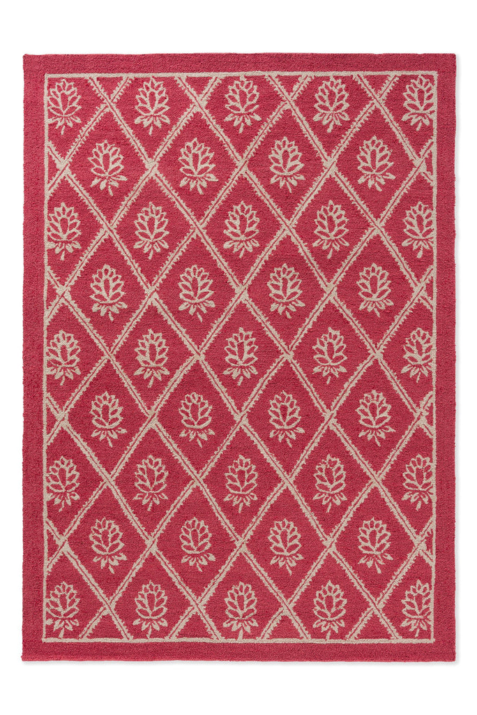 Brink & Campman Porchester LA  Poppy Red 4'7 x 6'7 Rug