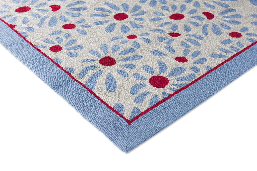 Brink & Campman Thorncliff LA  Sky Blue 4'7 x 6'7 Rug