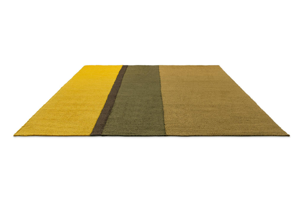 Brink & Campman Habitat Festival Stripe Yellow 4'7 x 6'7 Rug