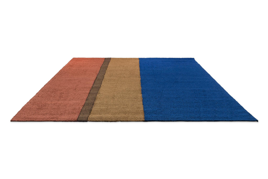 Brink & Campman Habitat Festival Stripe Blue 4'7 x 6'7 Rug