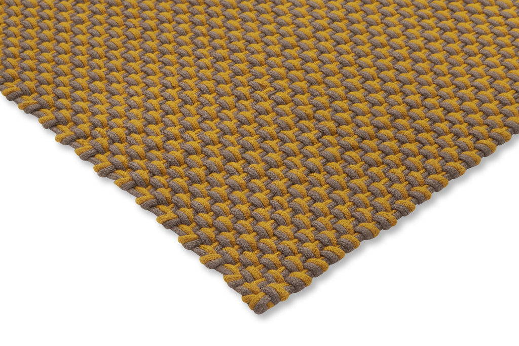 Brink & Campman Lace Golden Mustard/Grey Taupe 4'7 x 6'7 Rug