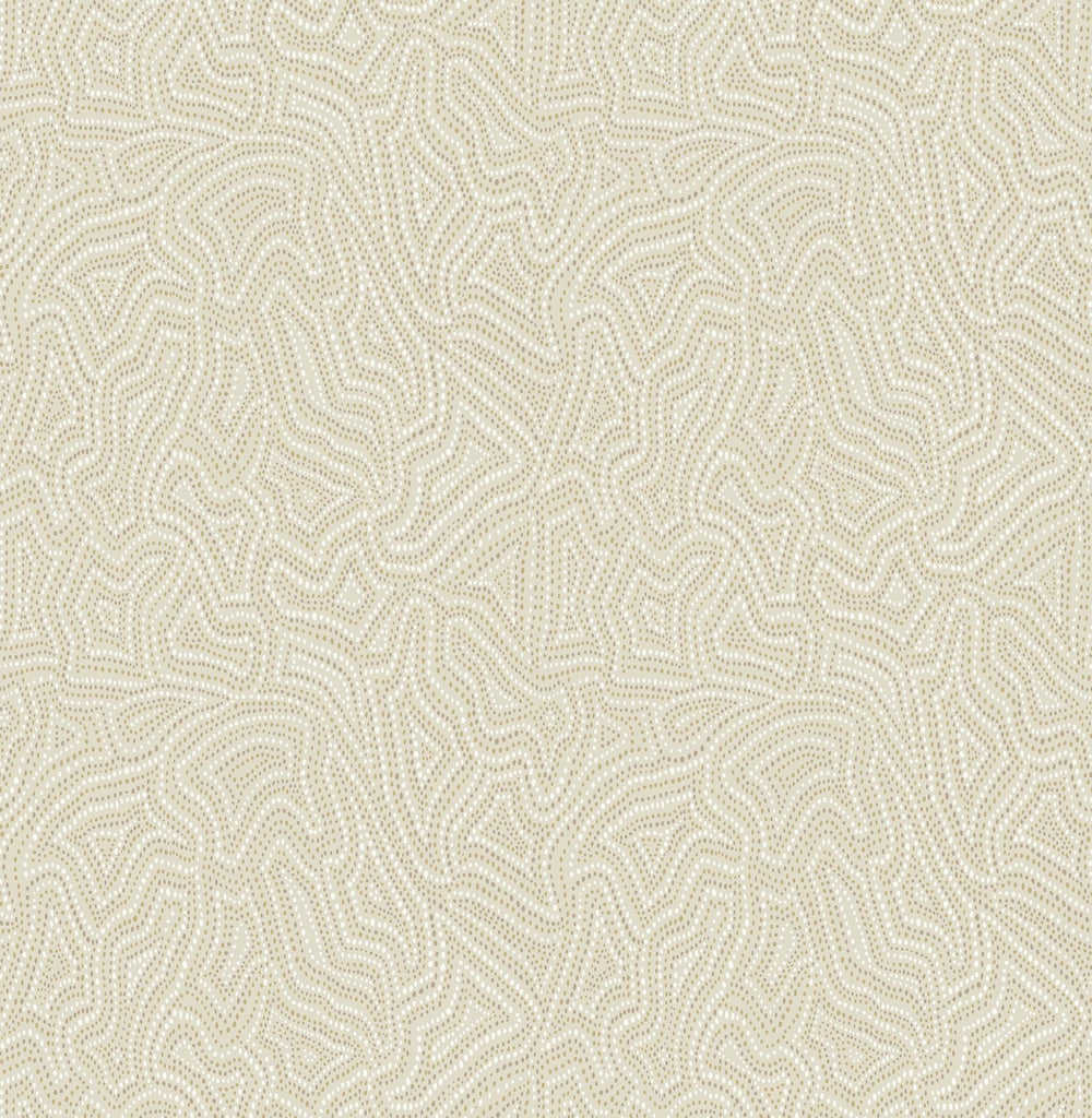 A-Street Prints Drew & Jonathan Home IV Hollenback Gold Wallpaper