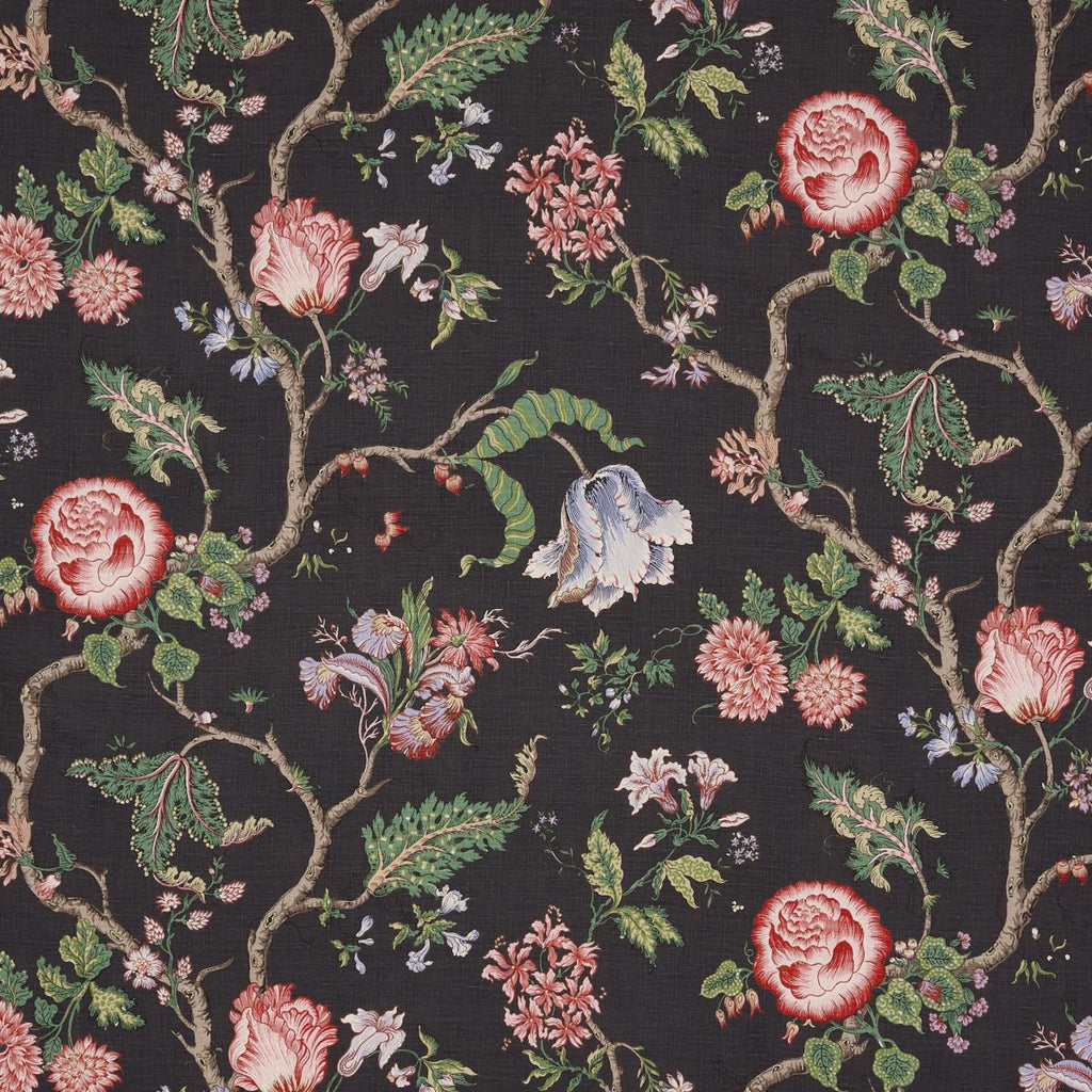 Schumacher Josephine Noir Fabric