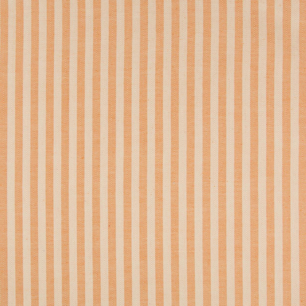 Brunschwig & Fils ROLLO STRIPE ORANGE Upholstery Fabric