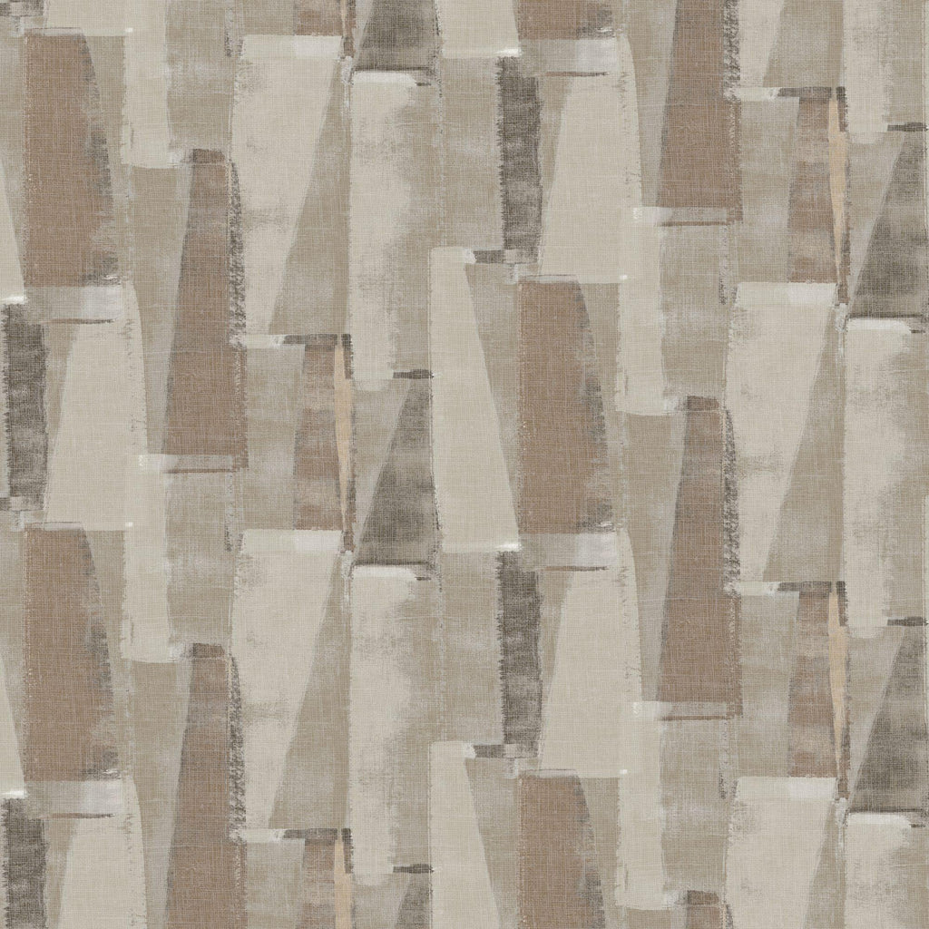 JF Fabrics 8246 Brown/Orange/Cream/Brown (54) Wallpaper