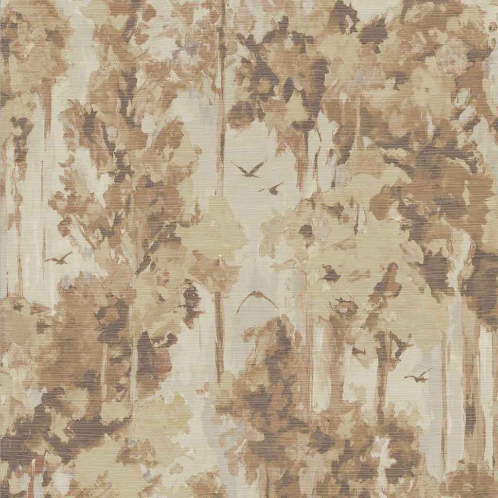 JF Fabrics 8255 Orange/Cream/Brown (29) Mural