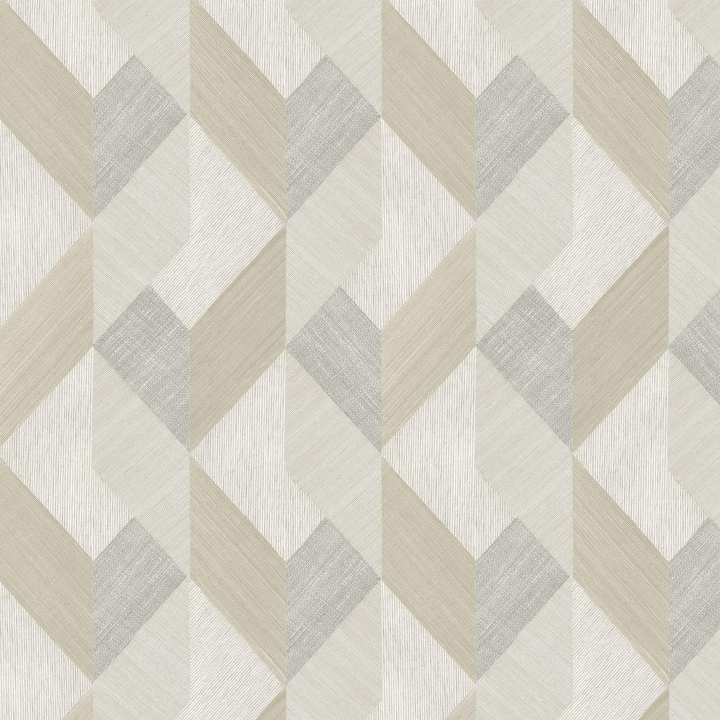 JF Fabrics 8271 Beige/Grey (93) Wallpaper