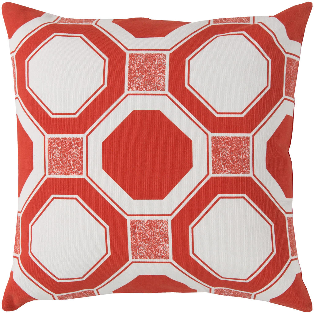 Surya Octagonal FB-029 20"H x 20"W Pillow Kit