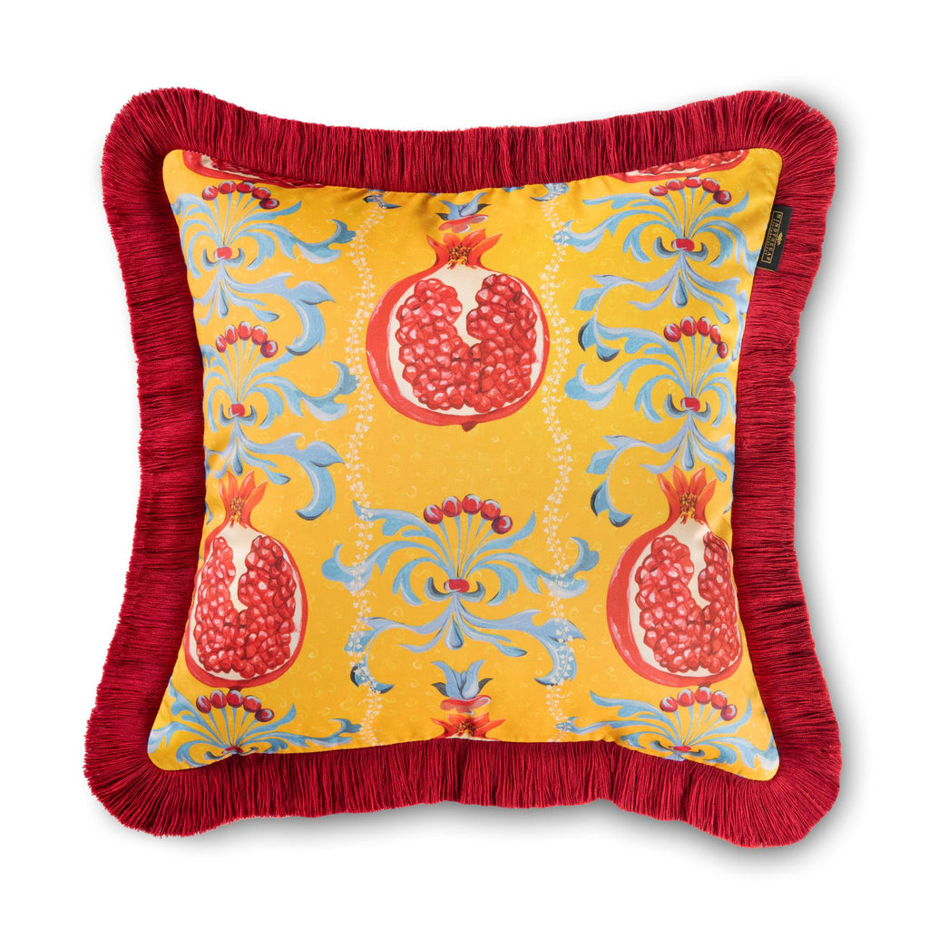 MindTheGap MELAGRANATA Cotton Cushion Cushions Pillow