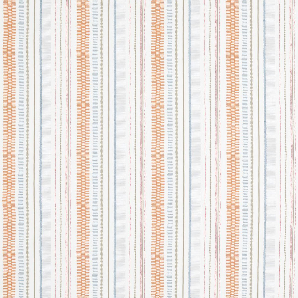 Scion NOKI SATSUMA/SKY/PEBBLE Drapery Fabric