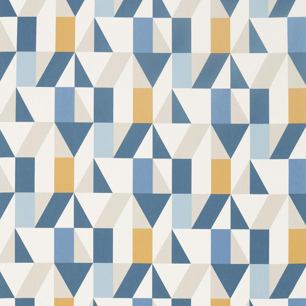 Scion NUEVO INDIGO/SLATE/SATSUMA Fabric