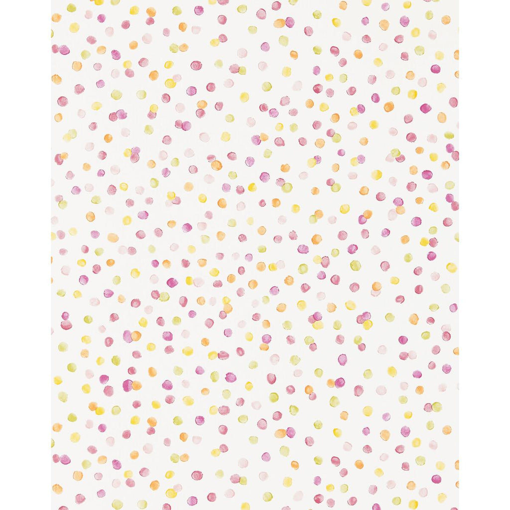 Scion LOTS OF DOTS BLANCMANGE/RASPBERRY/CITRUS Wallpaper