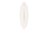 Phillips Collection Cycladic Oval Wall Decor, Resin Off White Accent