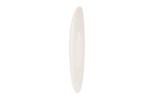 Phillips Collection Cycladic Oval Wall Decor, Resin Off White Accent