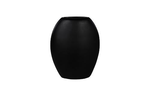 Phillips Collection Pod , Medium Black Matte Vase