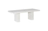 Phillips Collection Robusto White Dining Table