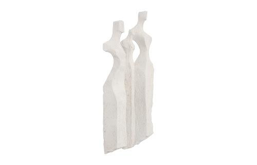 Phillips Collection Cast Women Wall Art Set of 3 Small Roman Stone Accent