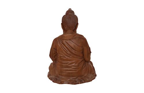 Phillips Collection Enchanting Buddha, Rust Finish Brown Accent