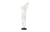 Phillips Collection Cast Dancing Sculpture, Releve Faux Bleached Accent