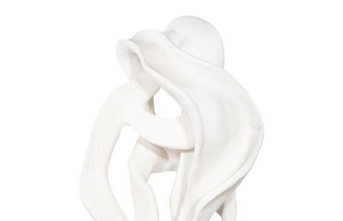 Phillips Collection Cast Dancing Sculpture Saute Faux Bleached Accent