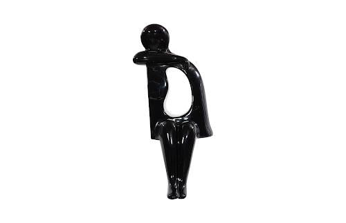 Phillips Collection Sweetie Sculpture Gel Coat Black Accent