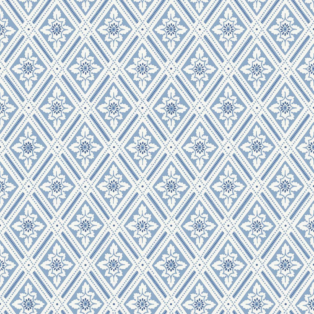 Borastapeter Ester Blue And White Wallpaper