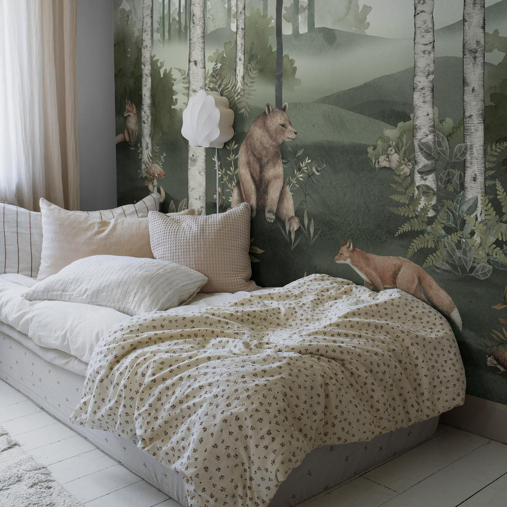 Borastapeter Wild Forest Spruce Mural