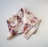 Decoratorsbest Maroon Rose Marble Napkin