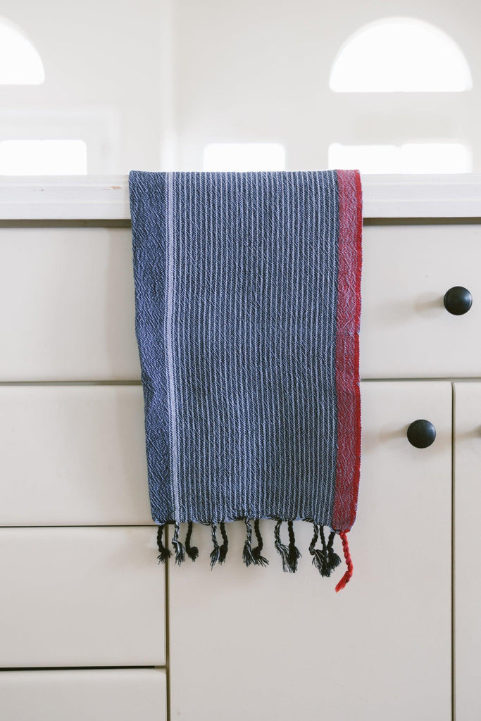 DecoratorsBest Indigo Tribeca Hand Towel