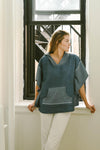 Decoratorsbest Indigo Tribeca Poncho