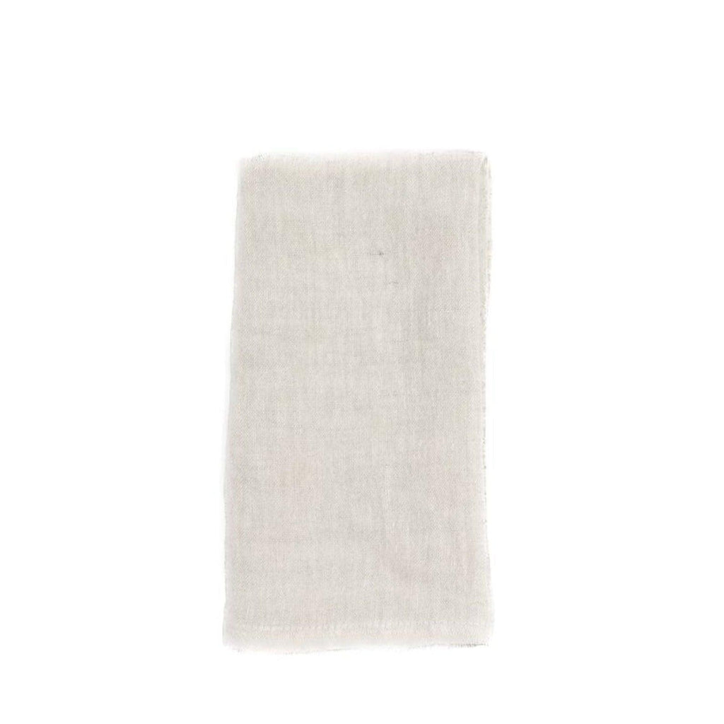 DecoratorsBest Stone Washed Linen Napkins, Natural - set of 4