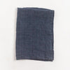 Decoratorsbest Stone Washed Linen Tea Towel - Navy