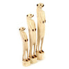 Decoratorsbest Large Hand Carved Standing Meerkat