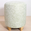 Decoratorsbest Basilone In Cereus Small Round Ottoman