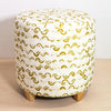 Decoratorsbest Ortega In Halcyon Large Round Ottoman