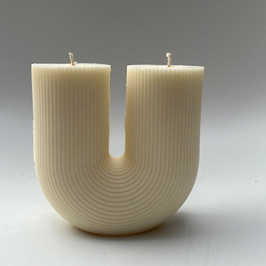 DecoratorsBest The U Ribbed Candle