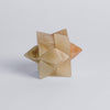 Decoratorsbest Burr Star Puzzle - Creamy Onyx