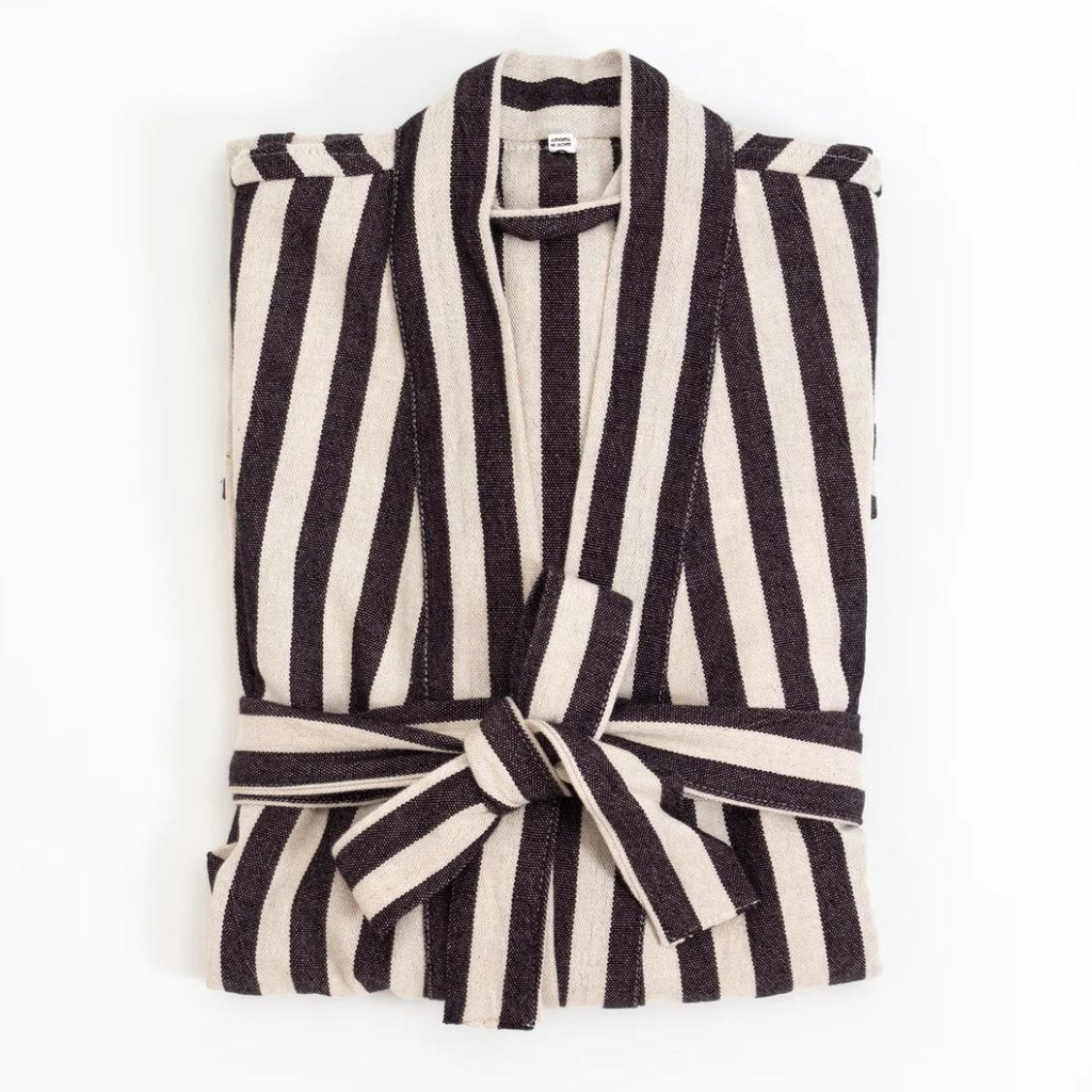 DecoratorsBest Small / Medium Turkish Zebra Bath Robe