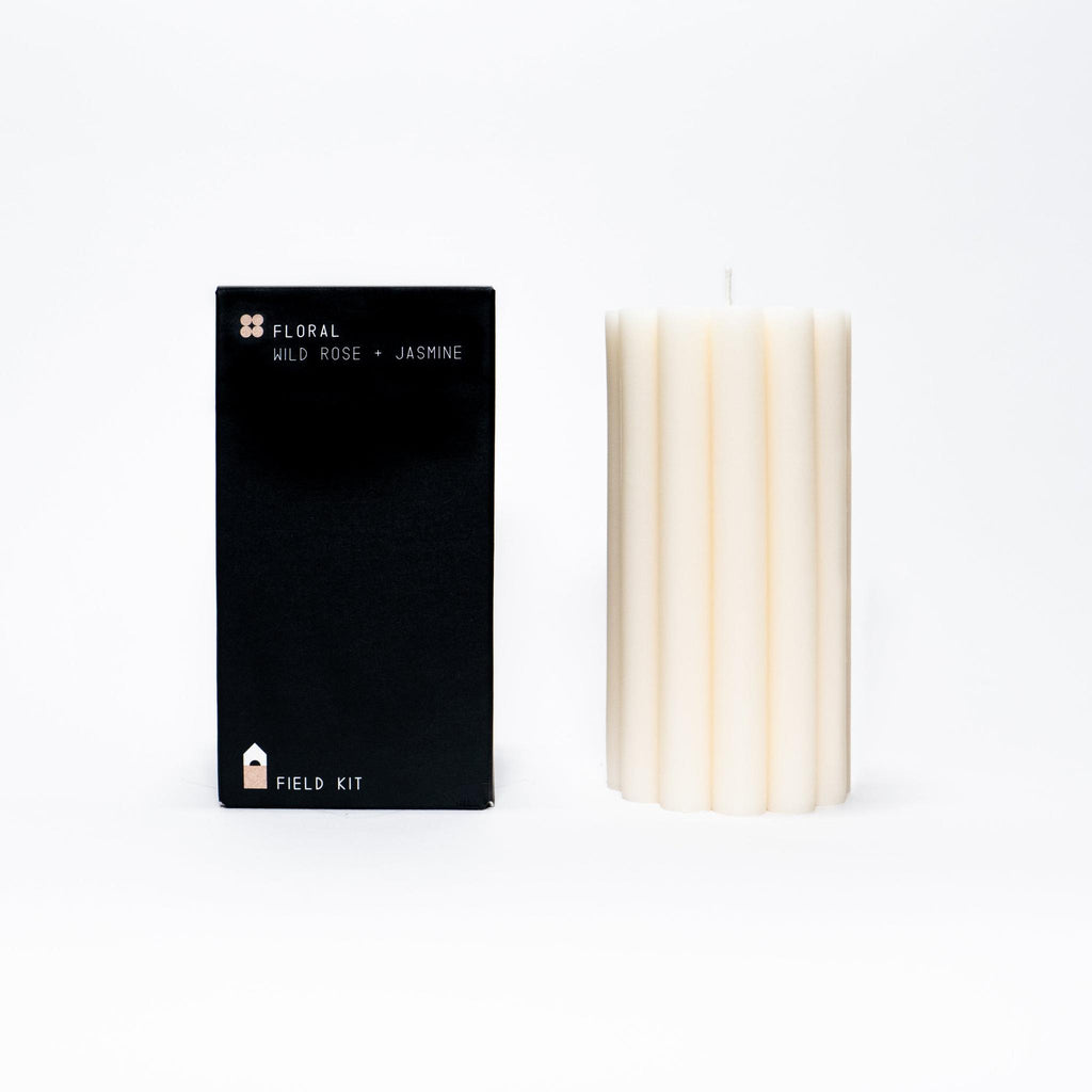 DecoratorsBest Floral Pillar Candle