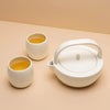 Decoratorsbest White Small Tea Set