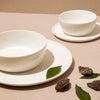 Decoratorsbest S/4 Slim Dinnerware Set - White