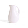 Decoratorsbest Matte White Stoneware Pitcher | Kuduo 64 Oz