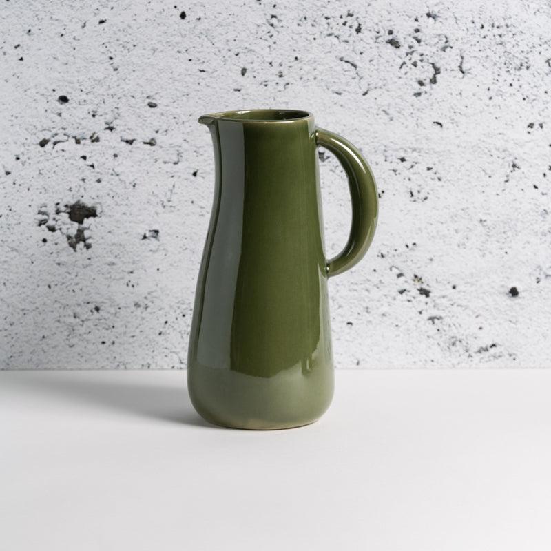 DecoratorsBest Stoneware Jug | Dadasi 50 Oz - Green