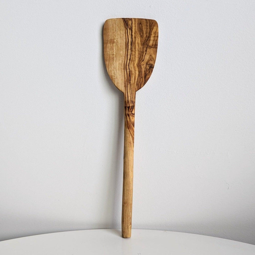 DecoratorsBest Olive Wood Pancake Spatula