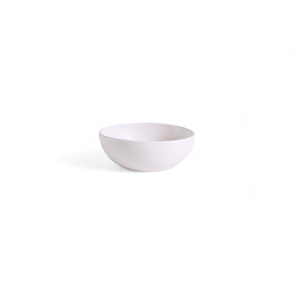 DecoratorsBest Matte White Stoneware Condiment Bowl | Dadasi 6 Oz - set of 4