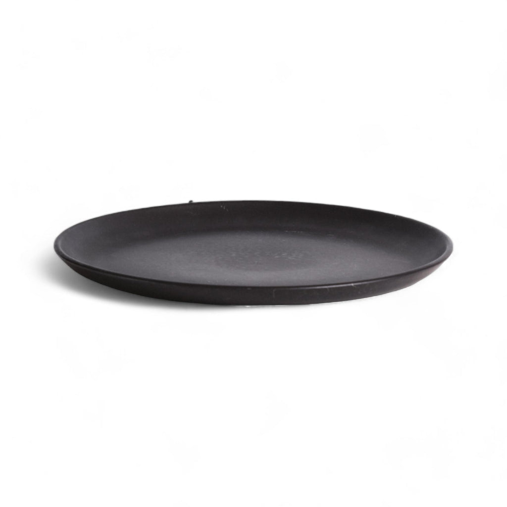 DecoratorsBest S/4 Tunisian Dinner Plate - Matte Black