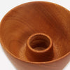 Decoratorsbest S/2 Mini Bowl Candleholder - Mahogany