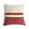 Decoratorsbest With Insert Woven Block Pillow Case - Natural With Copper